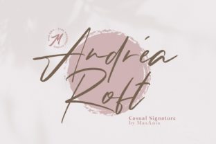 Andrea Roft: A Bold and Fun Script Handwritten Font for Creative Projects