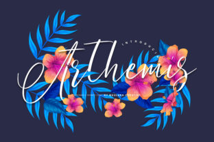 Arthemis: Elevate Your Brand with a Bold Handwritten Font