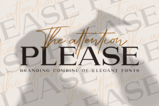 Attention: A Modern Serif Font for Eye-Catching Campaigns