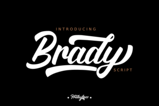 Brady: A Versatile Script Font for Professional Branding