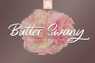 Butter Swany: A Charming Script Font for Elegant Design