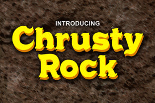 Chrusty Rock: A Handwritten Serif Font for Creative Campaigns
