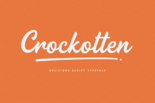 Crockotten: A Versatile Script Font for Creative Projects
