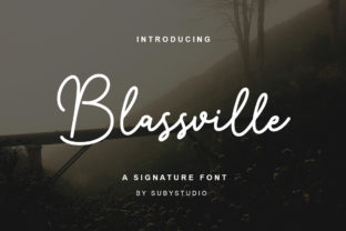 Discover Blassville: A Perfect Font for Creative Makers