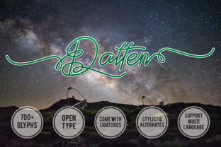 Discover Datten: A Modern Handwritten Font for Business Branding
