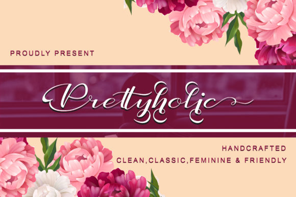Discover the Charm of Prettyholic: A Versatile Script Handwritten Font
