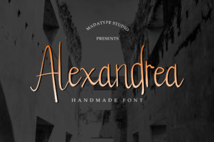 Discover the Elegance of Alexandrea: A Sweet Handwritten Font