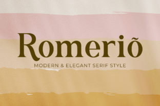 Discover the Elegance of Romerio: A Classic Serif Font