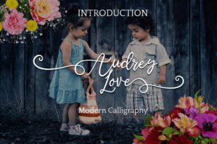 Enhance Your Brand with Audrey Love: A Bold Script Handwritten Font