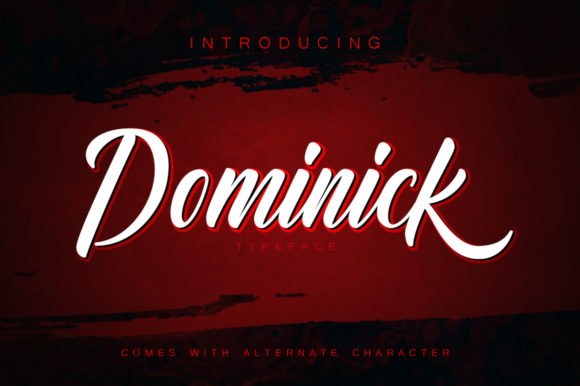 Enhance Your Campaigns with Dominick, the Bold Handwritten Font