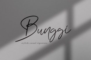 Enhance Your Web Design with Bunggi Signature Font