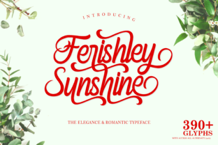 Ferishley Sunshine: A Script Font for Elegant Branding