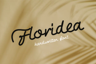 Floridea: A Handwritten Font for Eye-Catching Designs
