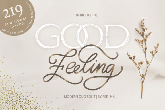 Good Feeling: A Light and Elegant Font for Creative Projects