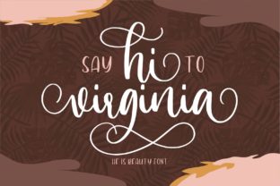 Hi Virginia: A Bold Handwritten Font for Standout Design