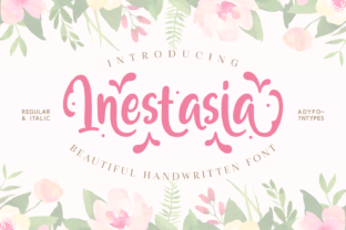 Inestasia: A Playful Script Font for Engaging Campaigns