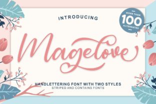 Magelove: A Charming Script Handwritten Font for Editorial Design