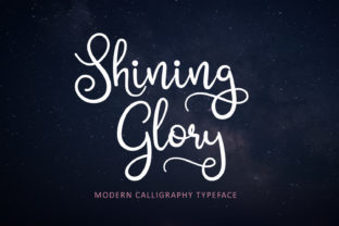 Shining Glory: Elevate Your Brand with Elegant Calligraphy