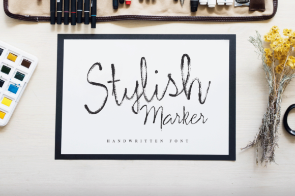 Stylish Marker: The Perfect Handwritten Font for Your Brand