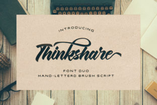 Thinkshare: A Simply Beautiful Handwritten Font for Designers