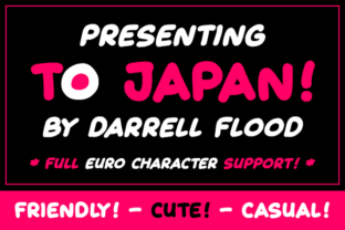 To Japan: A Bubbly, Bold Handwritten Font for Web Design