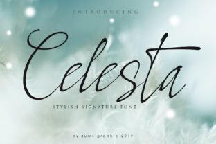 Unleash Creativity with Celesta: A Handmade Script Font